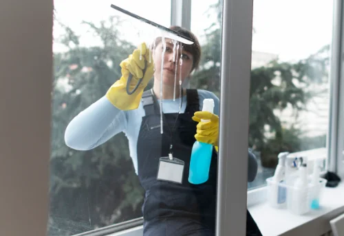 Nettoyage de vitres intérieures et extérieures à Ploumoguer